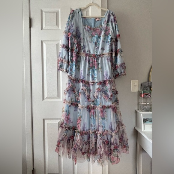 Ivy City Co Dresses & Skirts - Ivy City Co. Catherine Dress Blue